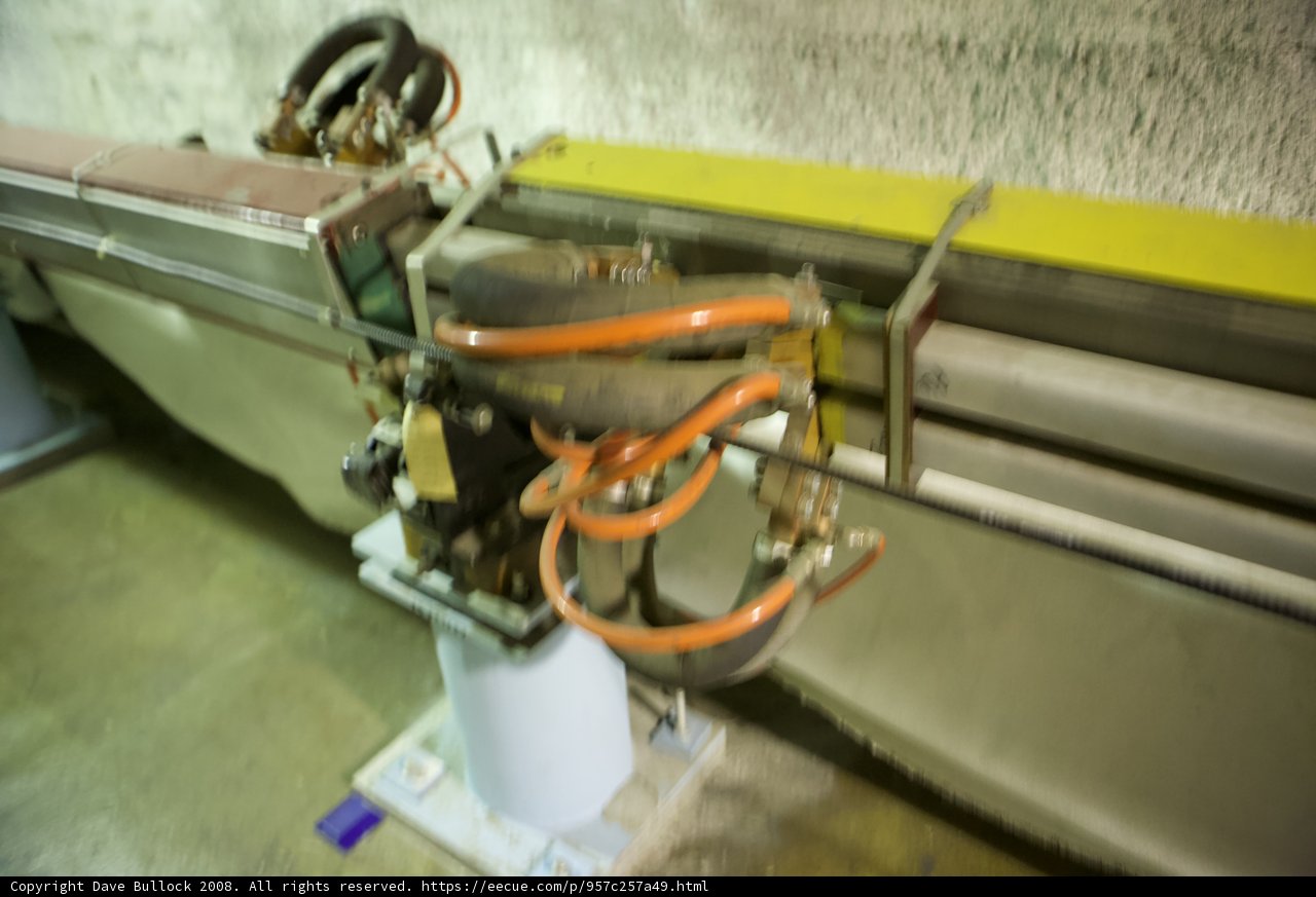 Wiring Machine in Factory Building