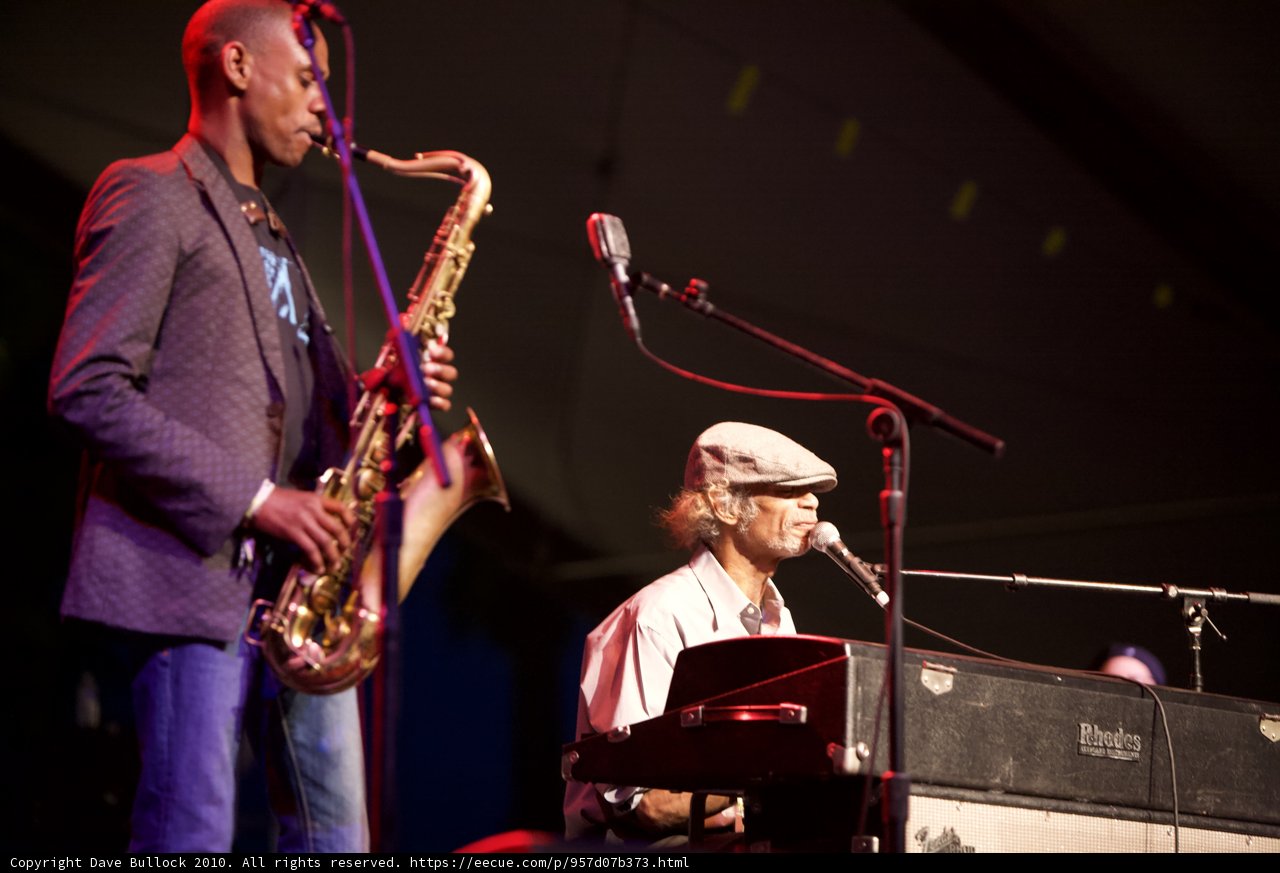 Saxophone duet steals the show