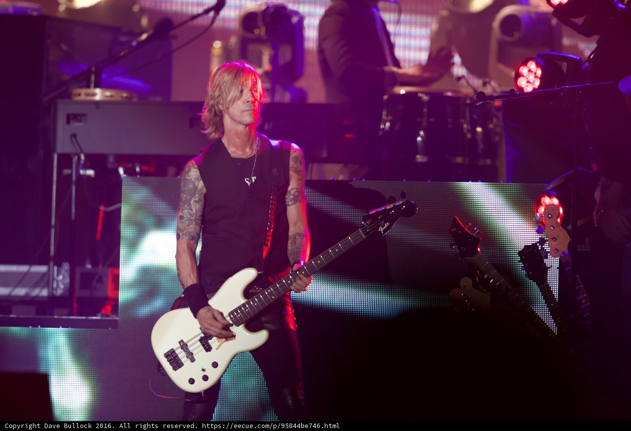 Duff McKagan Rocks the Stage with His Bass