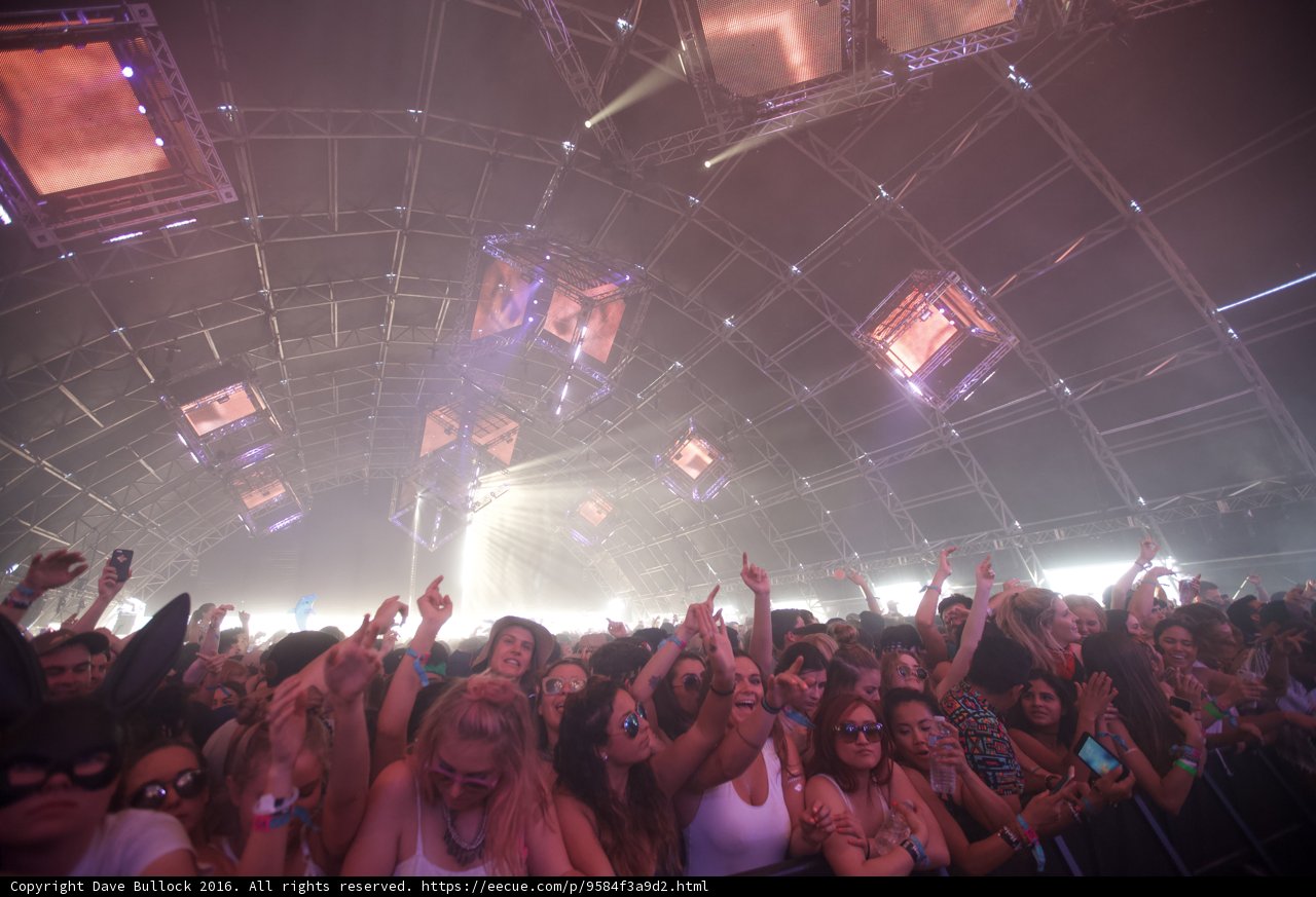Coachella 2016 Crowd Goes Wild