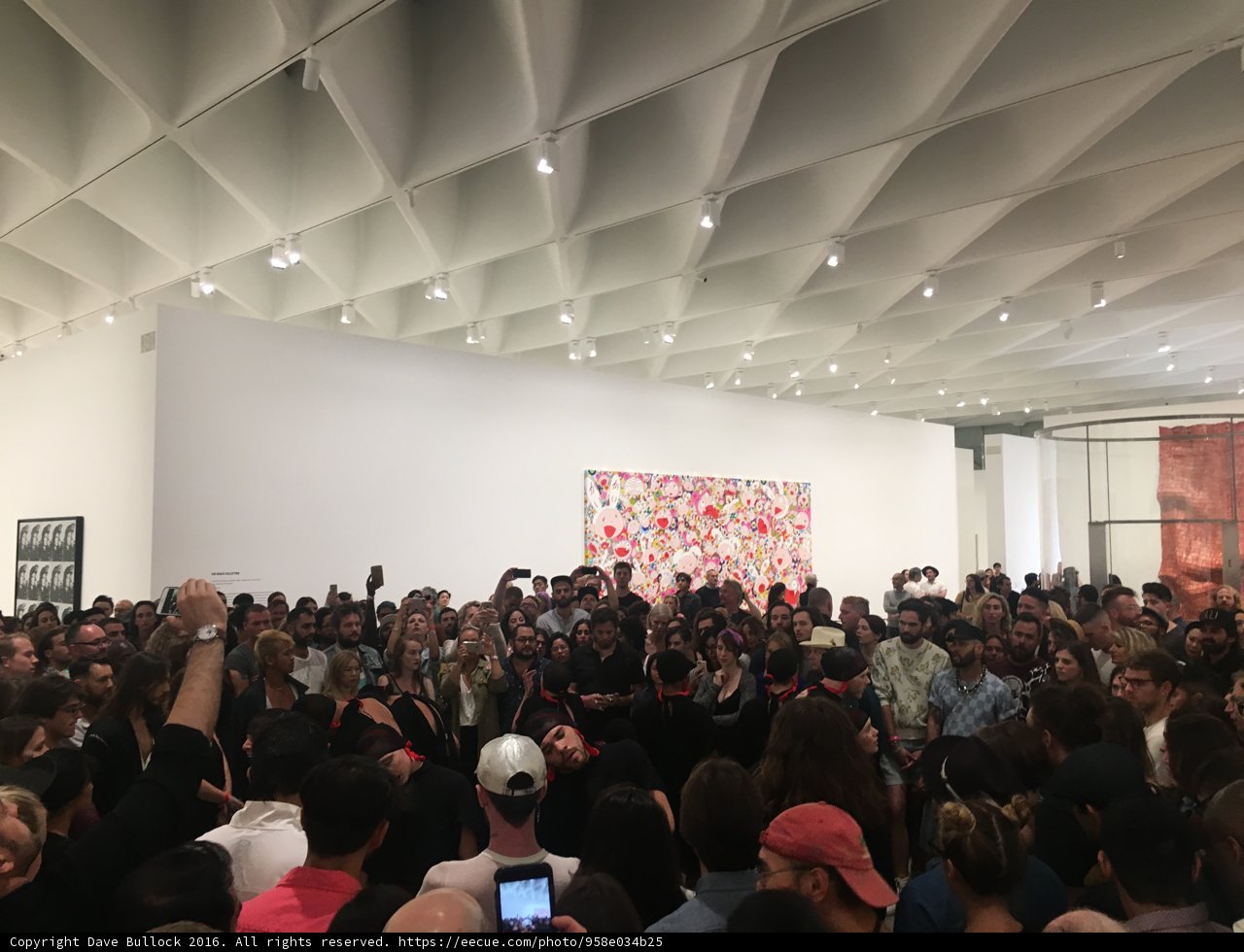 Art Admirers at The Broad