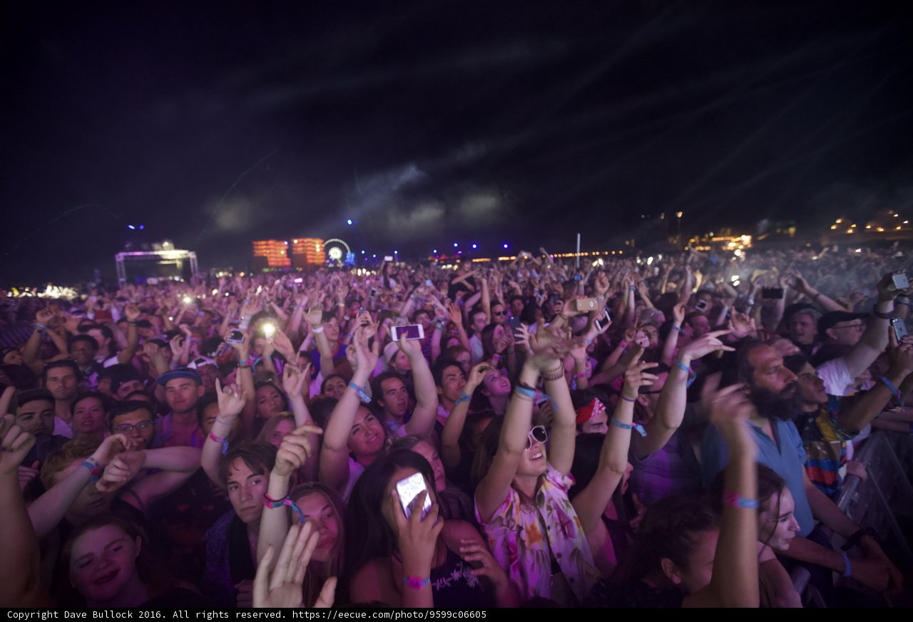 Urban Concert Crowd