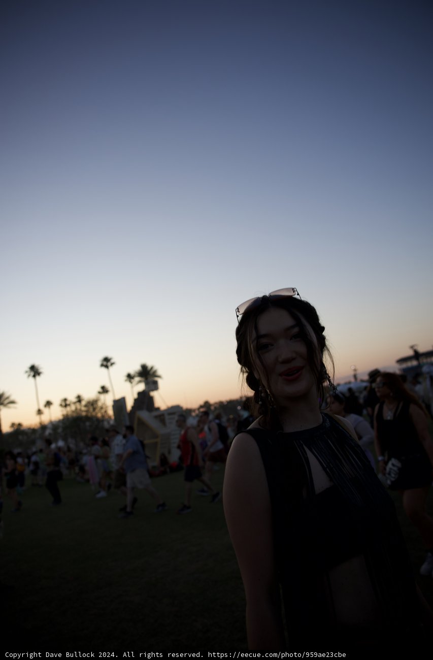 Sunset Silhouettes at Coachella 2024