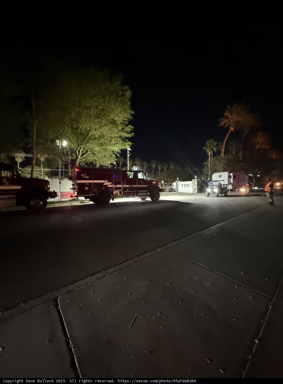 Nighttime Scene at Empire Polo Club