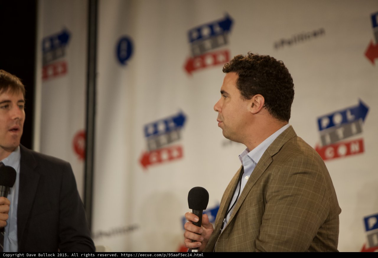 Political Conversation at Press Conference