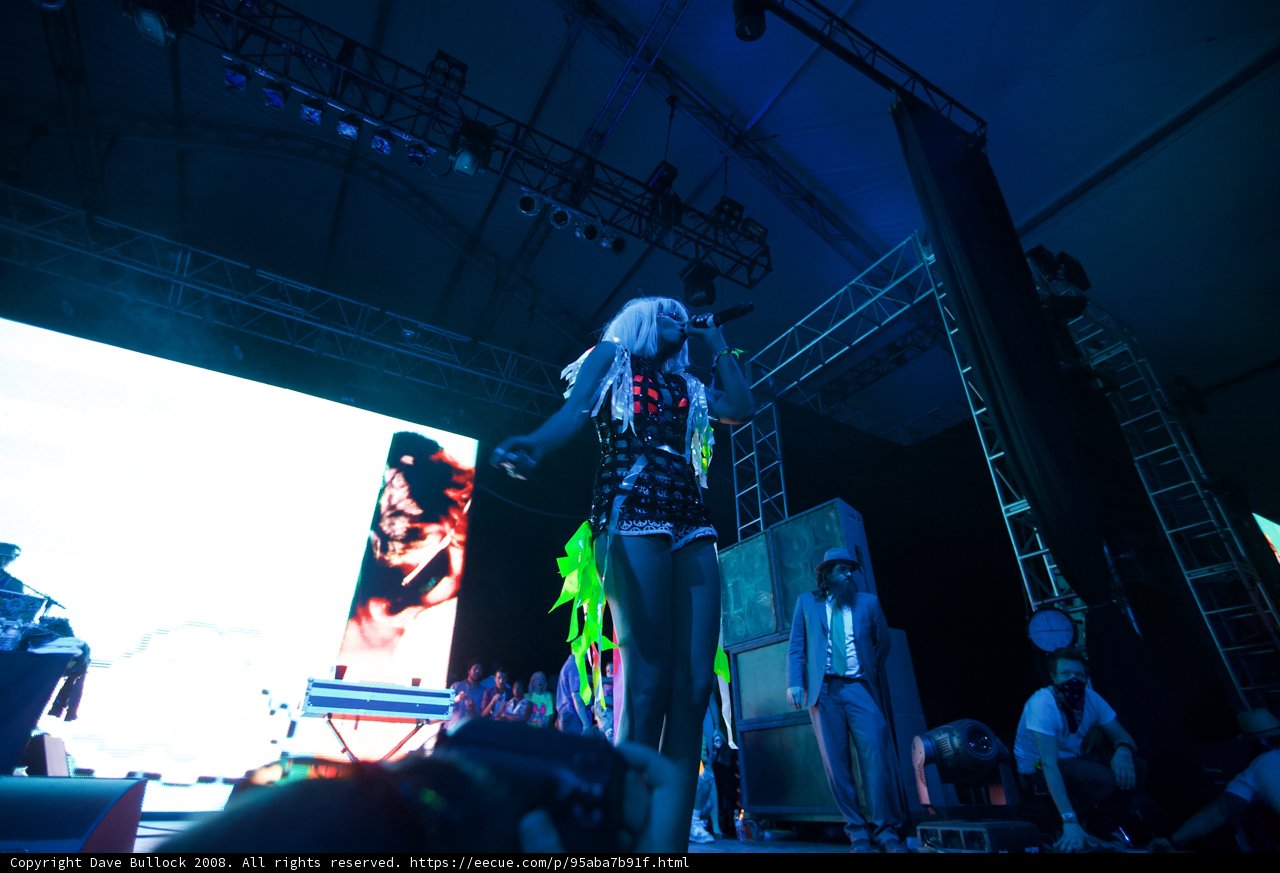 Rocking the Coachella Stage