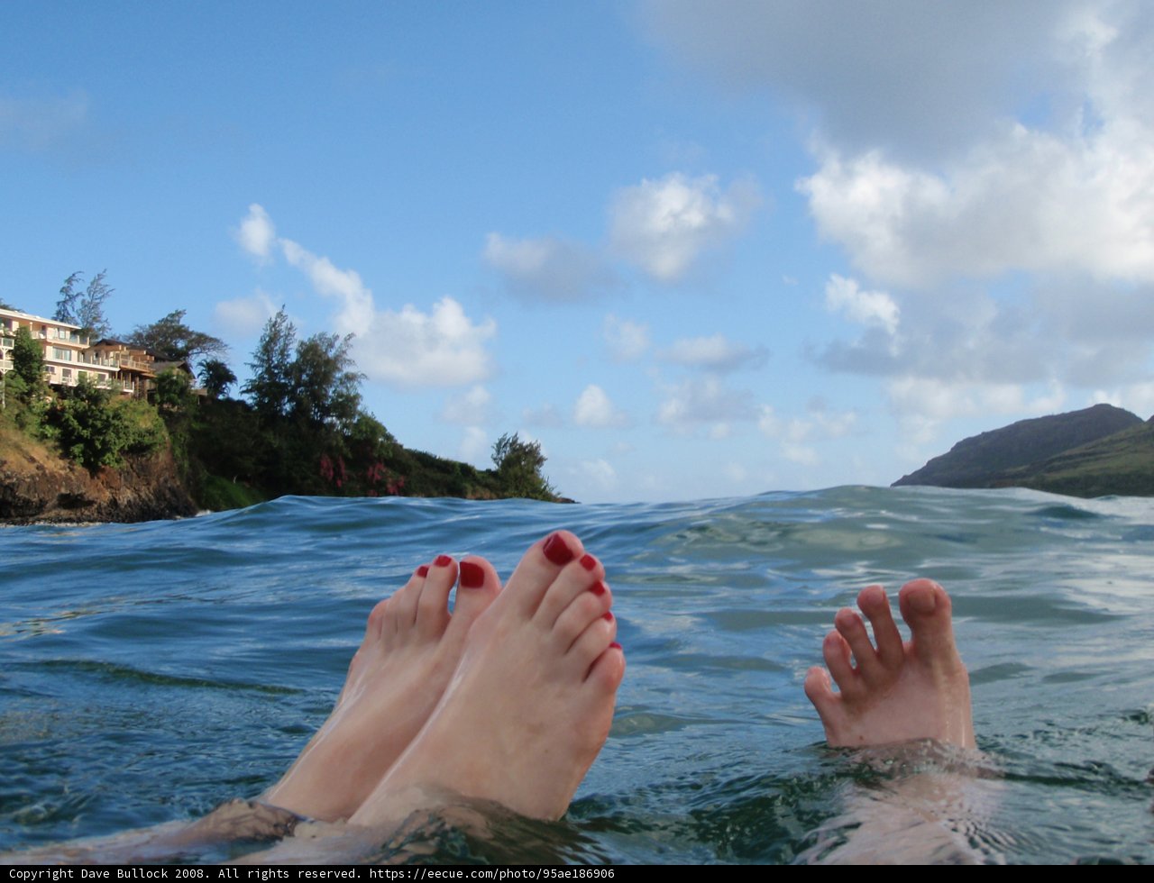 Barefoot in the Pacific