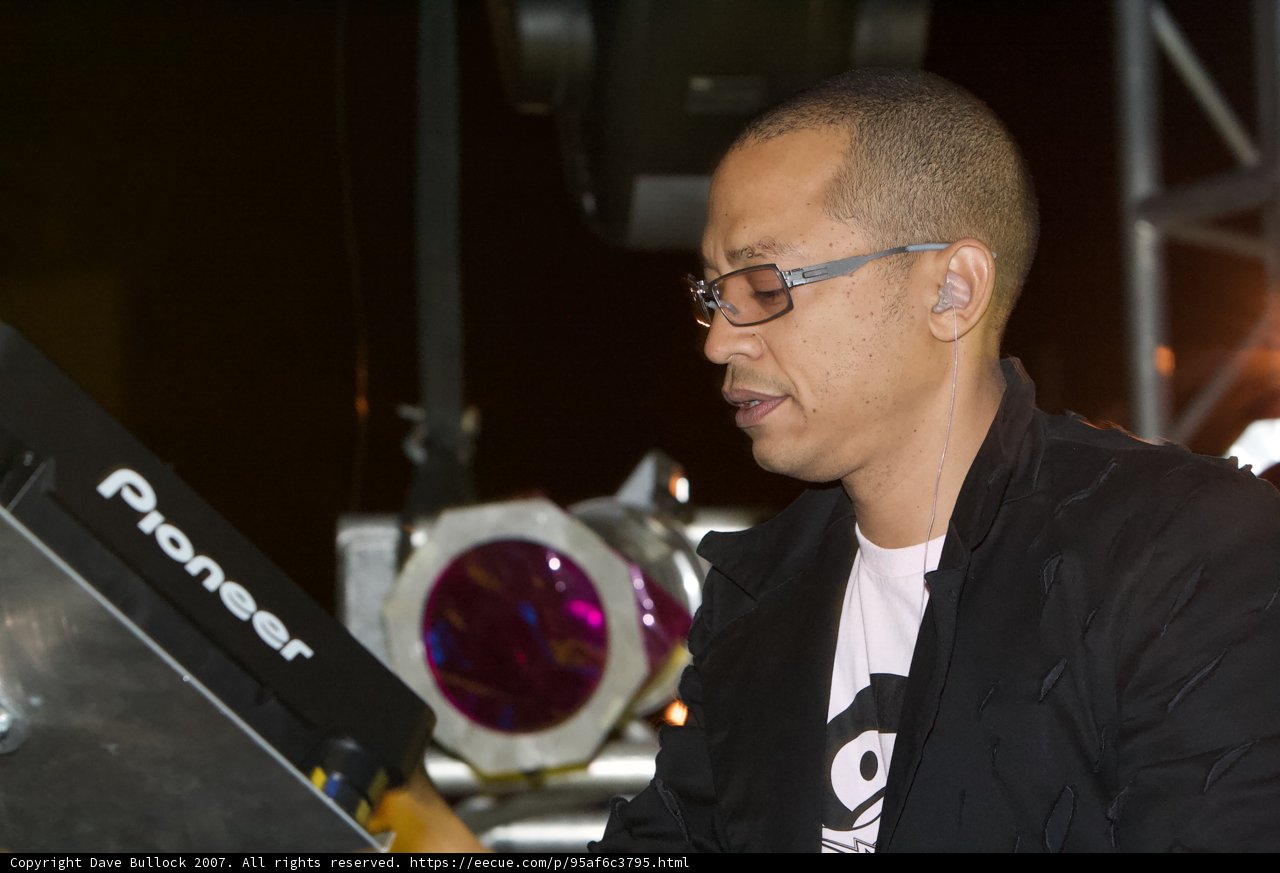 Electronic Musician in Glasses