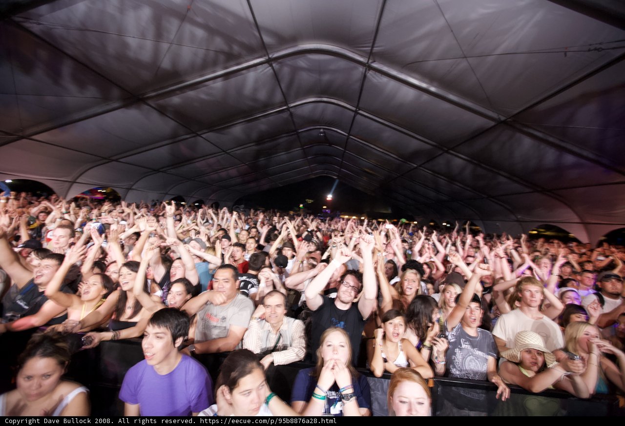 Coachella Concert Crowd Goes Wild!