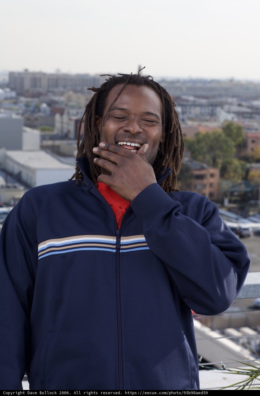 Blue Jacket, Big Smile