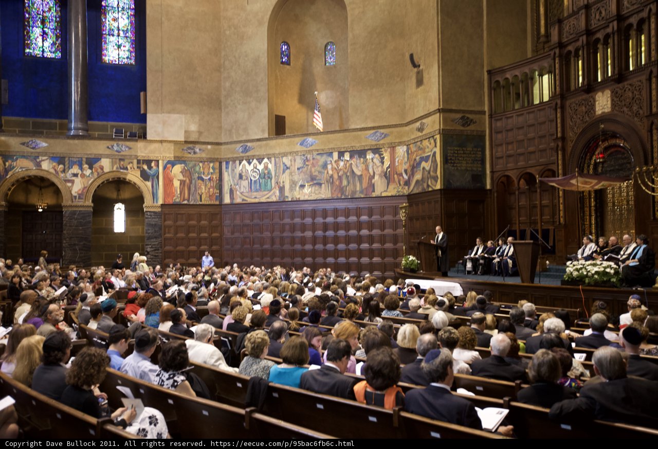 A Packed Church of Devoted Followers