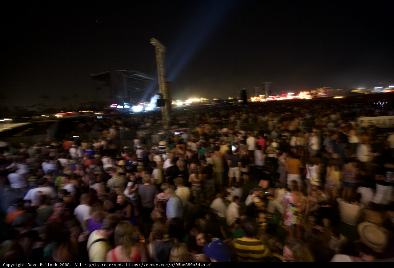 A Night of Lights and Music: Coachella 2008