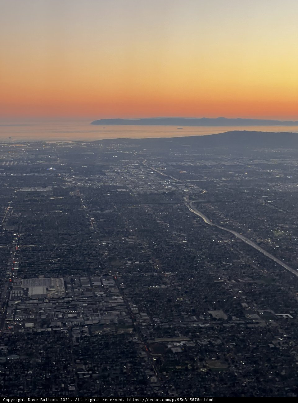 Golden Hour over the Urban Landscape