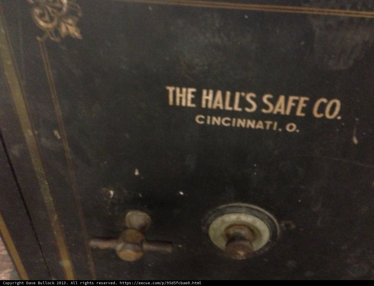 The Mighty Safe of Hall's Co in Cincinnati, Ohio