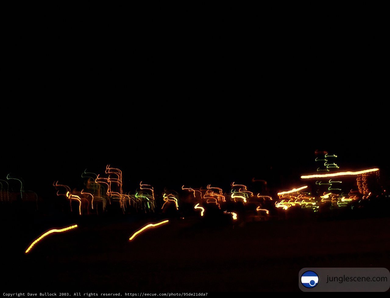 Blurred Skyscrapers and Road Lights in a Metropolis at Night