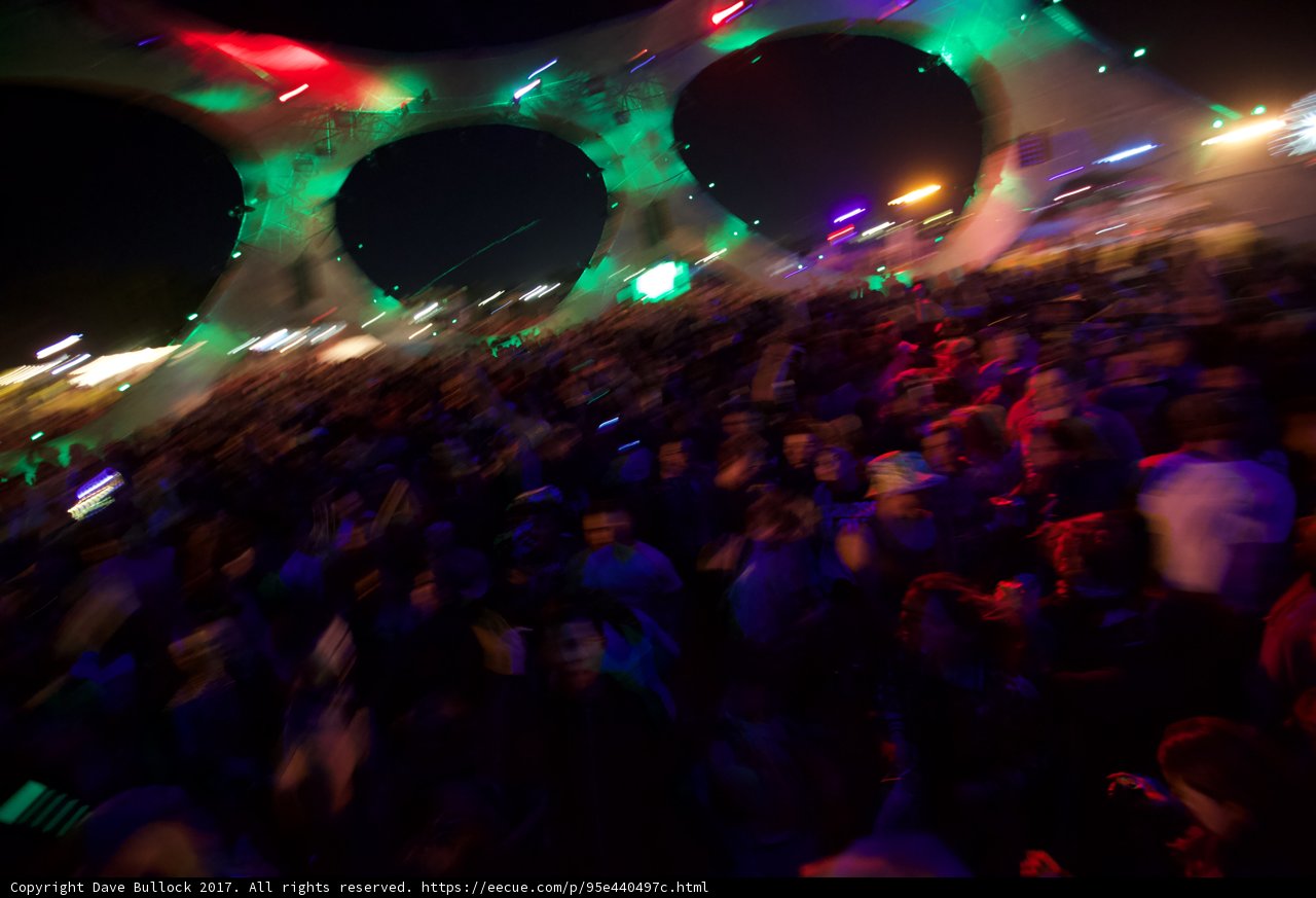 Electric Atmosphere at Coachella 2017 Nightclub Concert