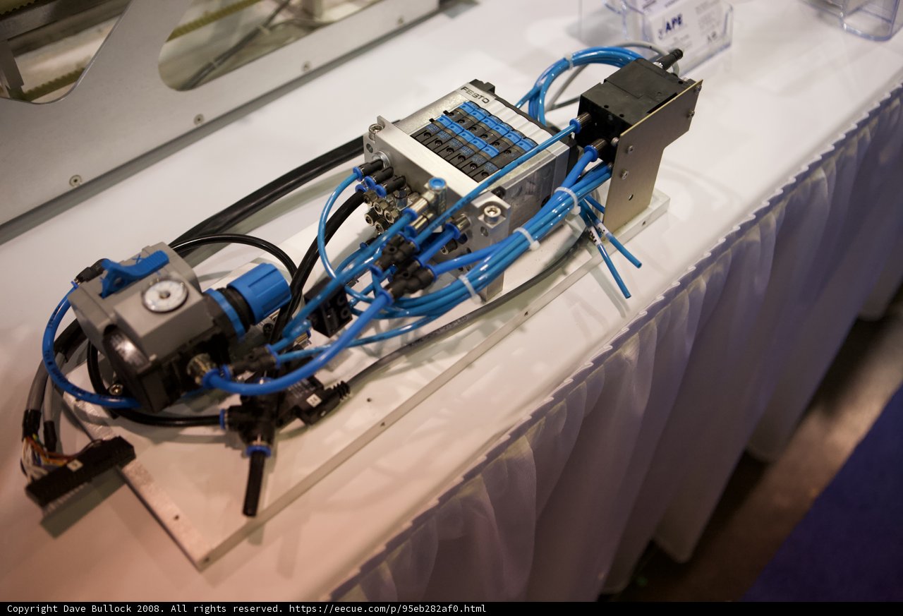 Wiring Machine at the 2008 Robot Automation Show