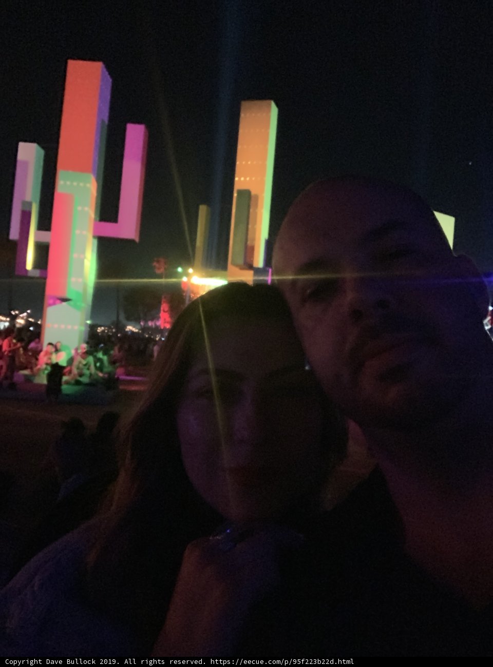 Nighttime Selfie in the City