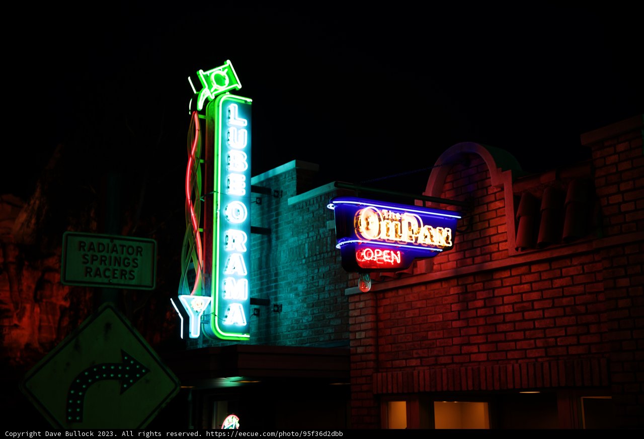 Neon Nights at the Diner