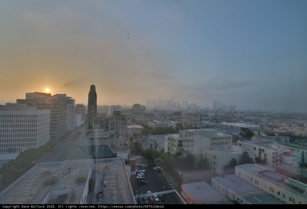 A Sunset Metropolis