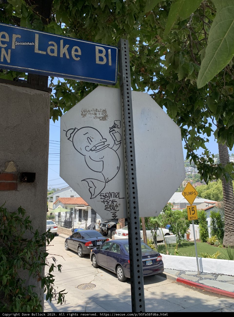 Cartoon Stop sign