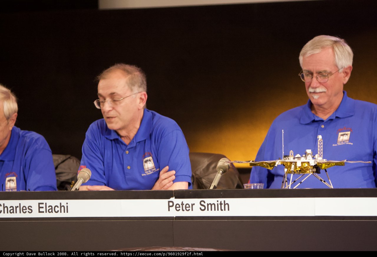 Press conference with Charles Elachi