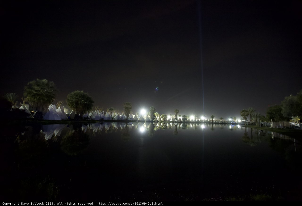 Night Lights at Altadena Lake