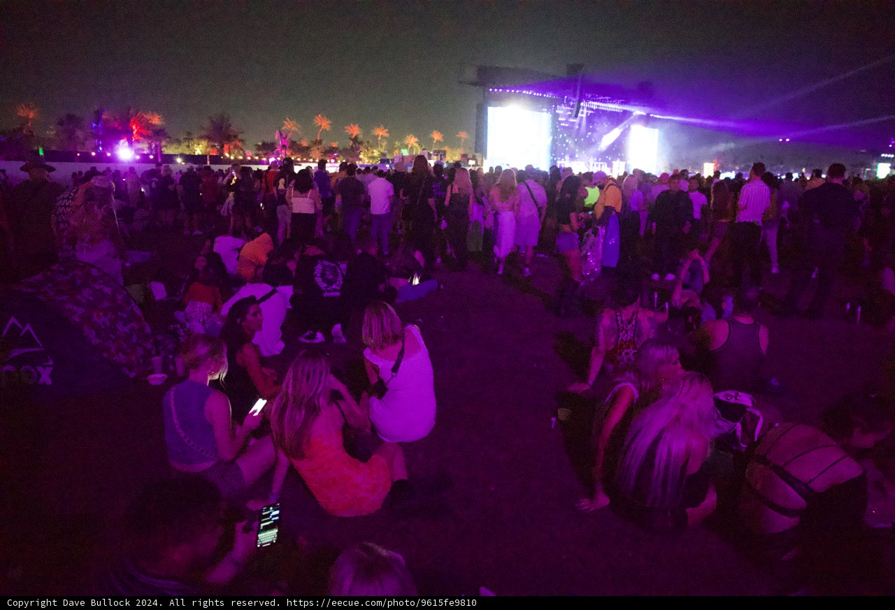 Midnight Hues at Coachella 2024