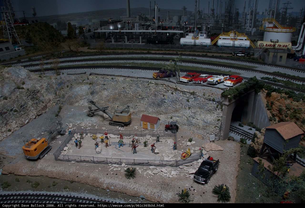 Miniature City Under Construction