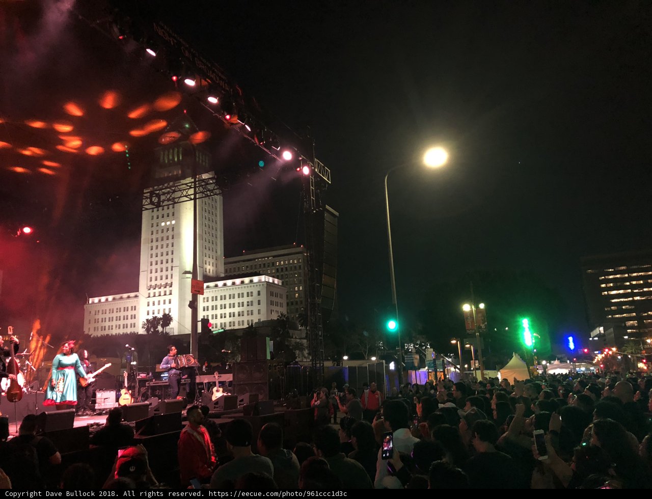 Night Sky over Rock Concert