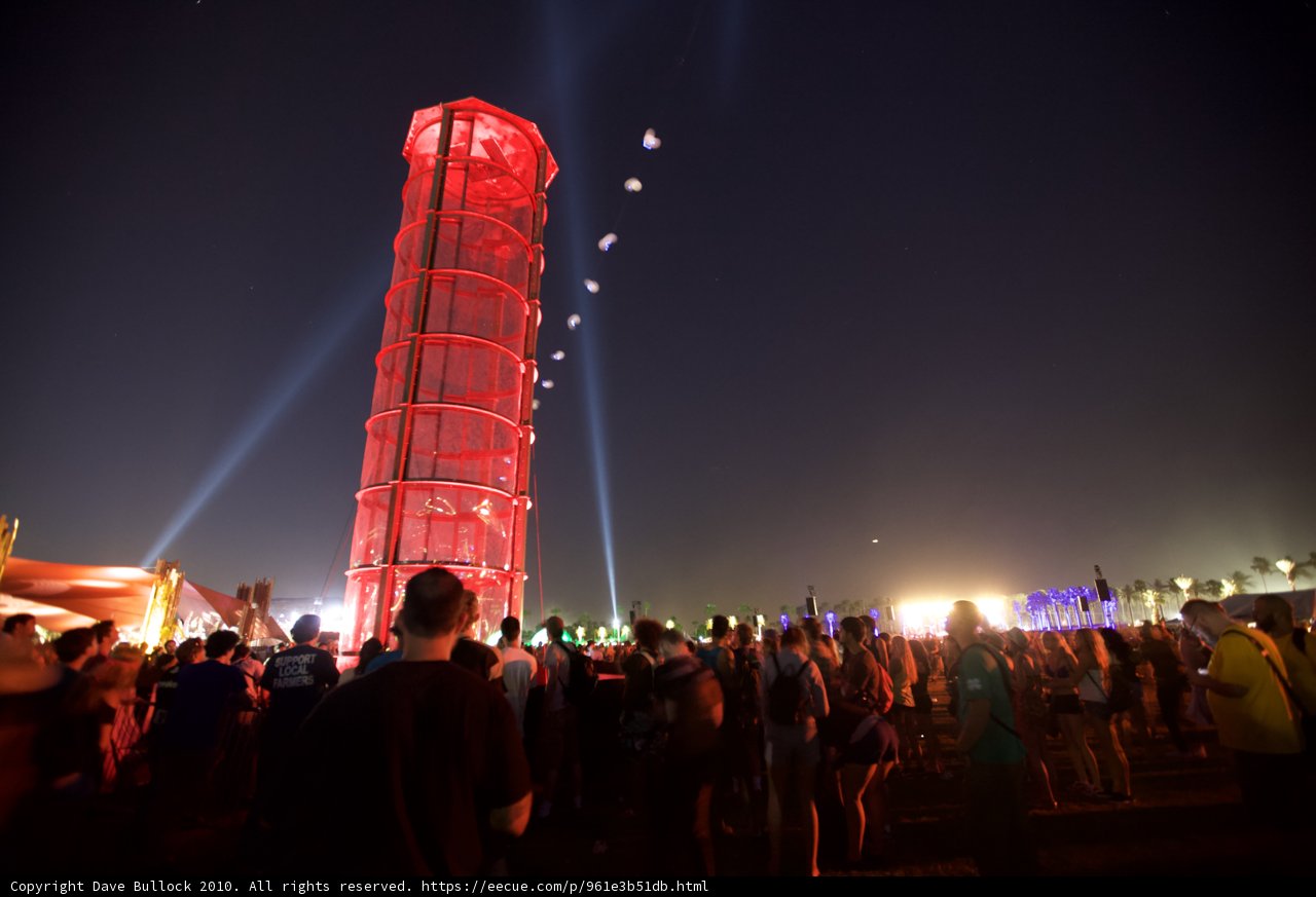 Towering Crowd in the City Sky