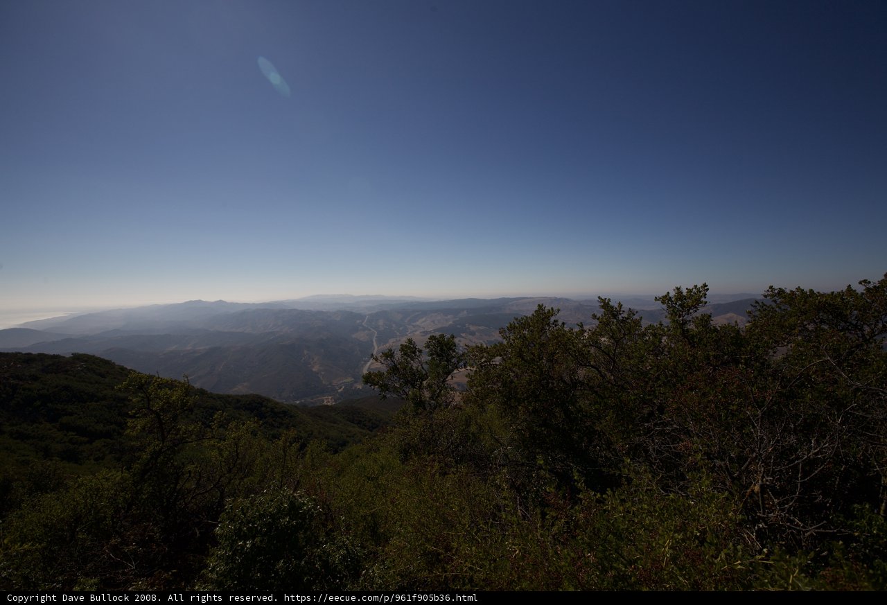 Overlooking the Majestic Mountain Range