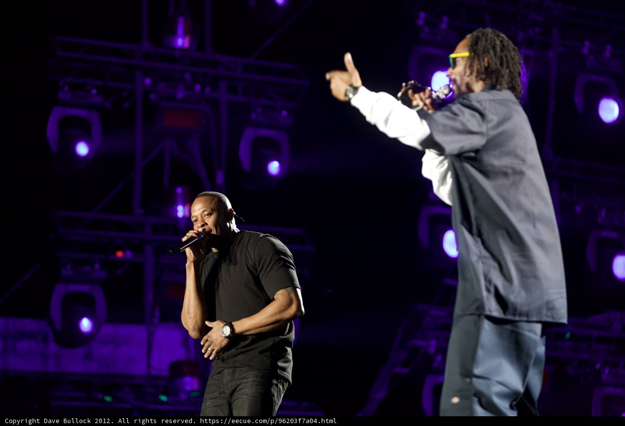 Dr. Dre Rocks the Crowd at Coachella 2012