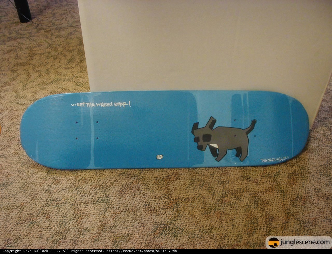Skateboarding with Man's Best Friend