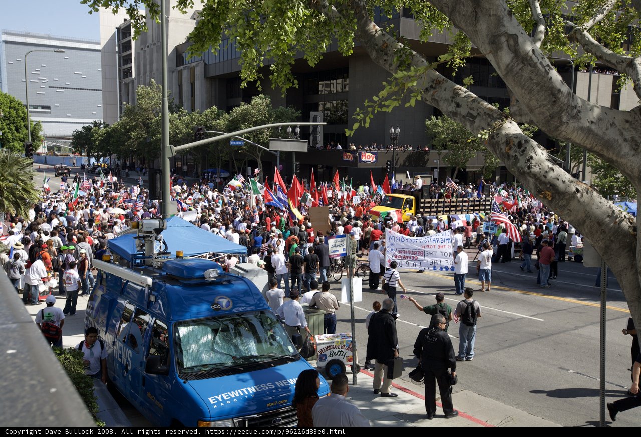 Mayday Rally Flooded with People