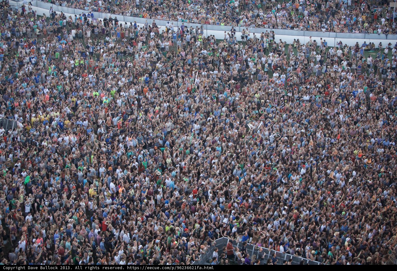Coachella Crowd Goes Wild