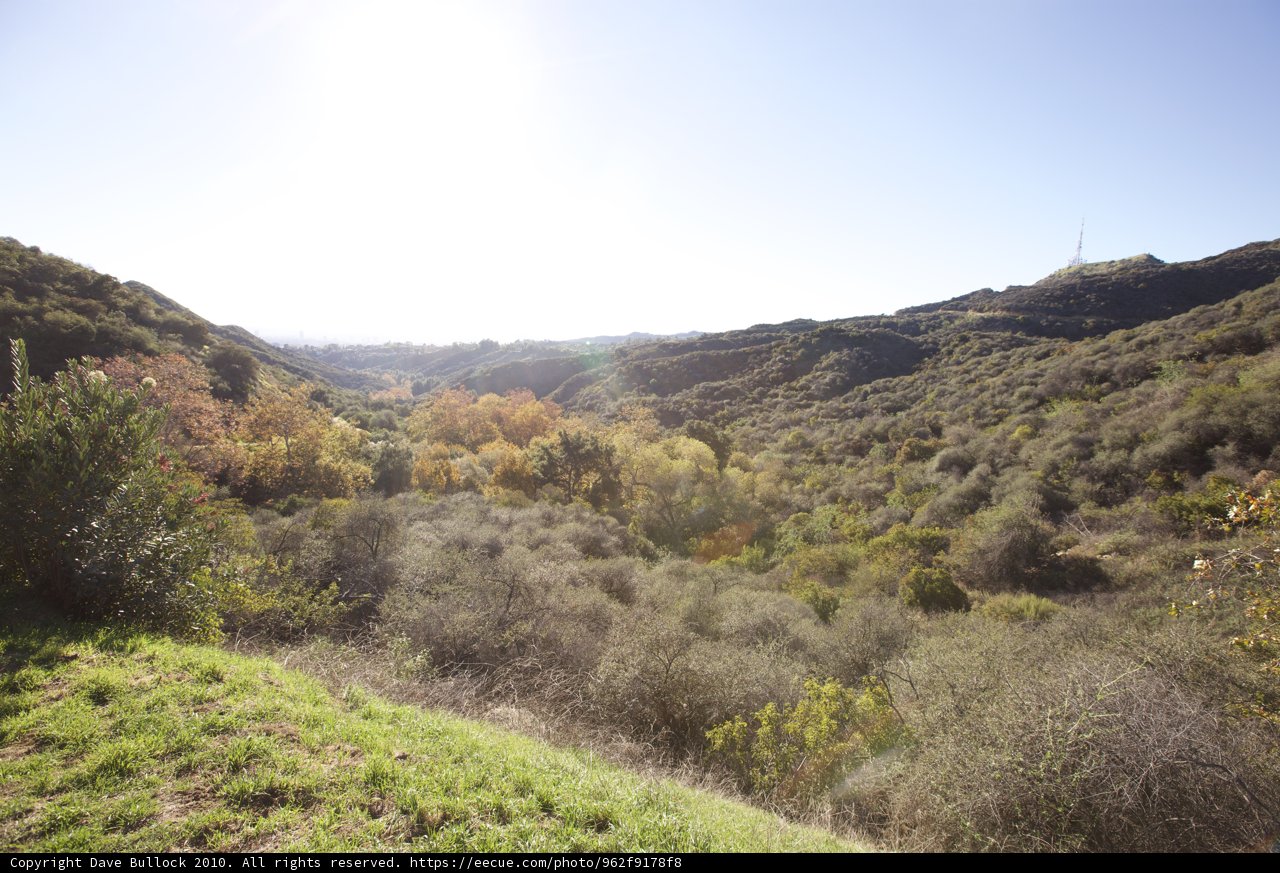 Serene View of Hills and Valley