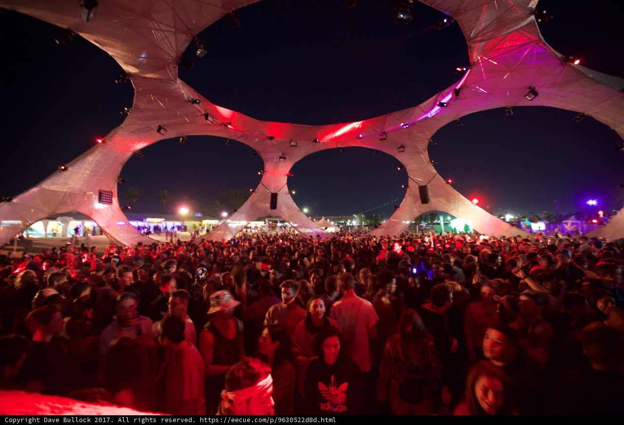 Night Sky Fun at Coachella Festival