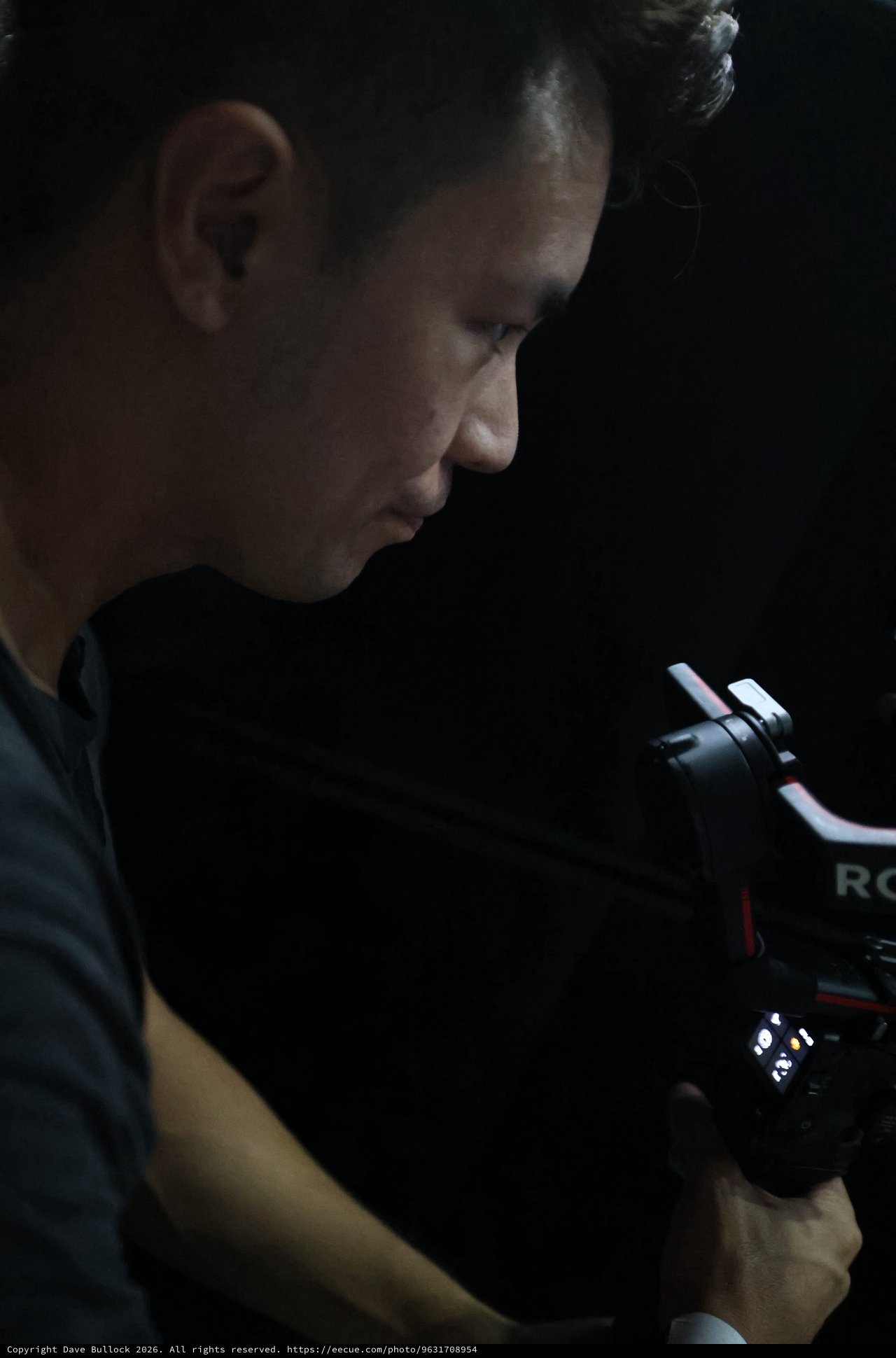 Focused Cinematographer at Wobbleland 2026 Festival