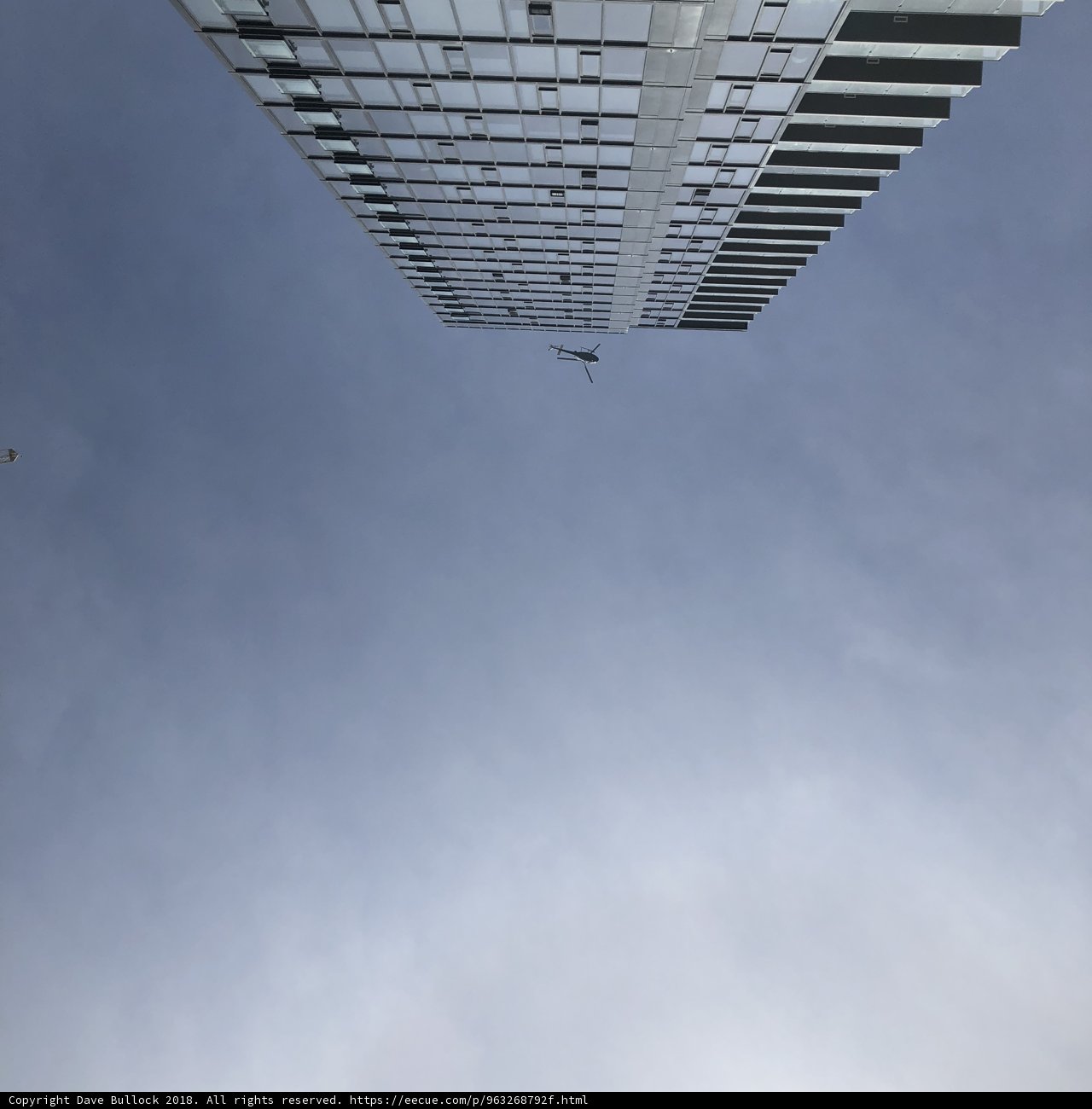 City Skyscraper and Airplane