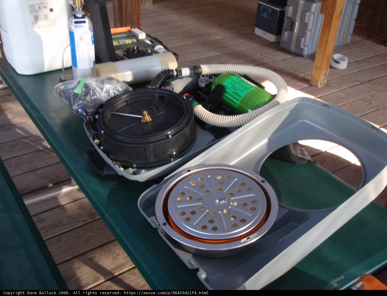 Green and Gray Plywood Table