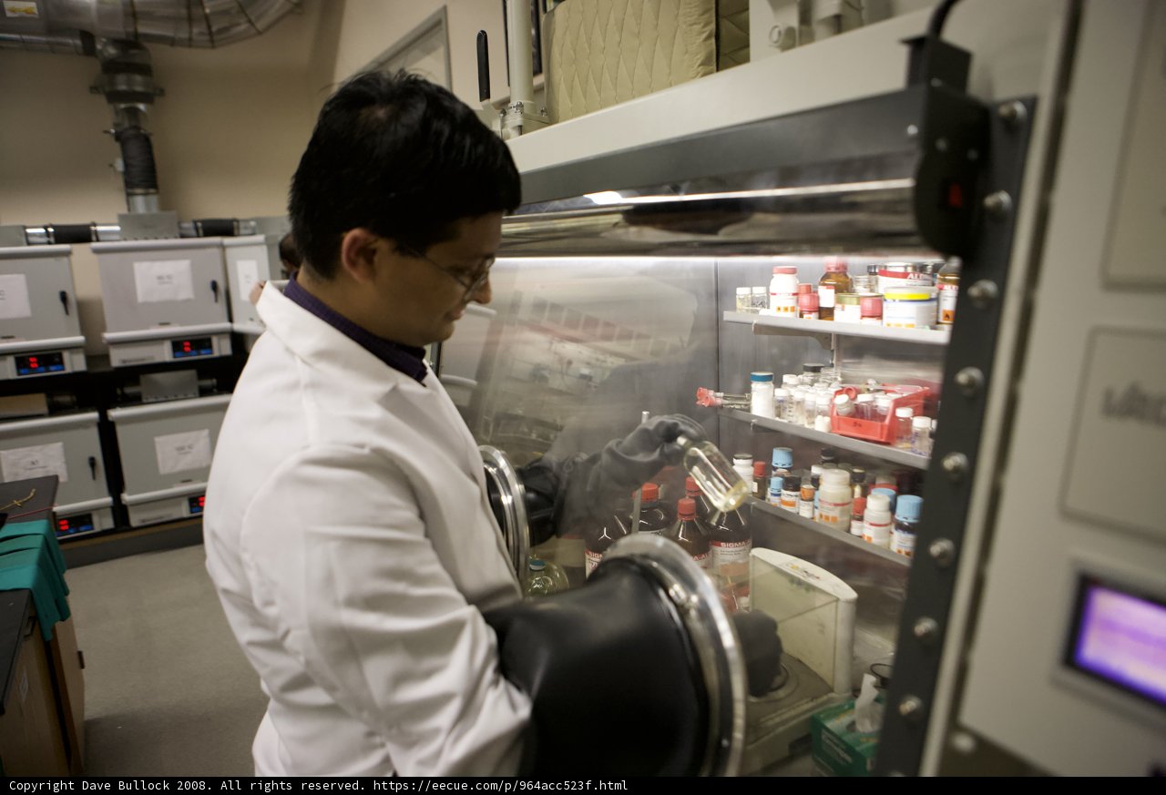 Researching Nanotechnology in the UCLA Lab