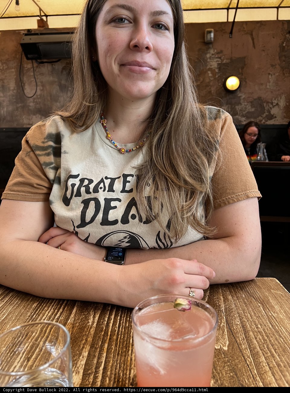 Relaxing with a Cocktail