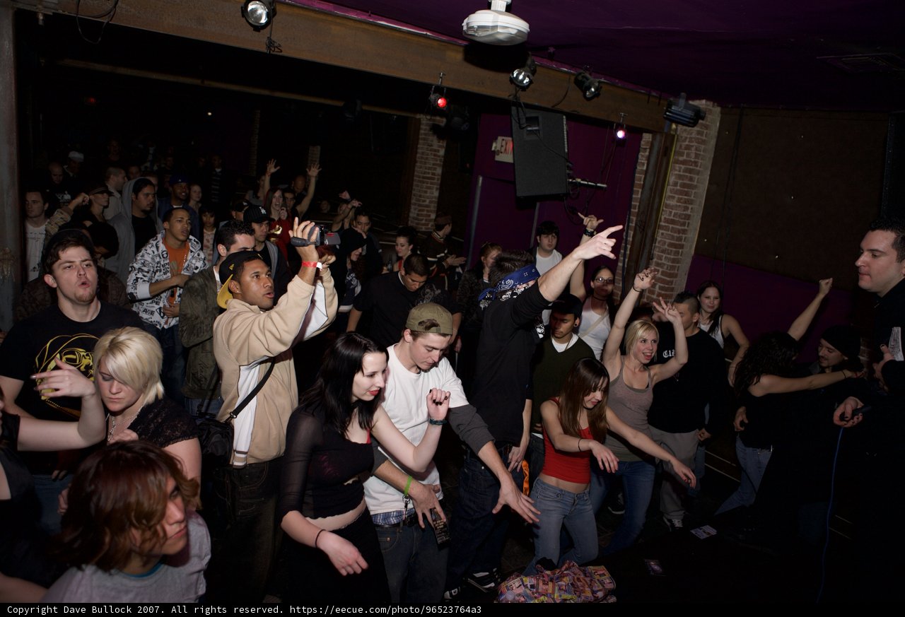 The Mic Master at the Nightclub Party