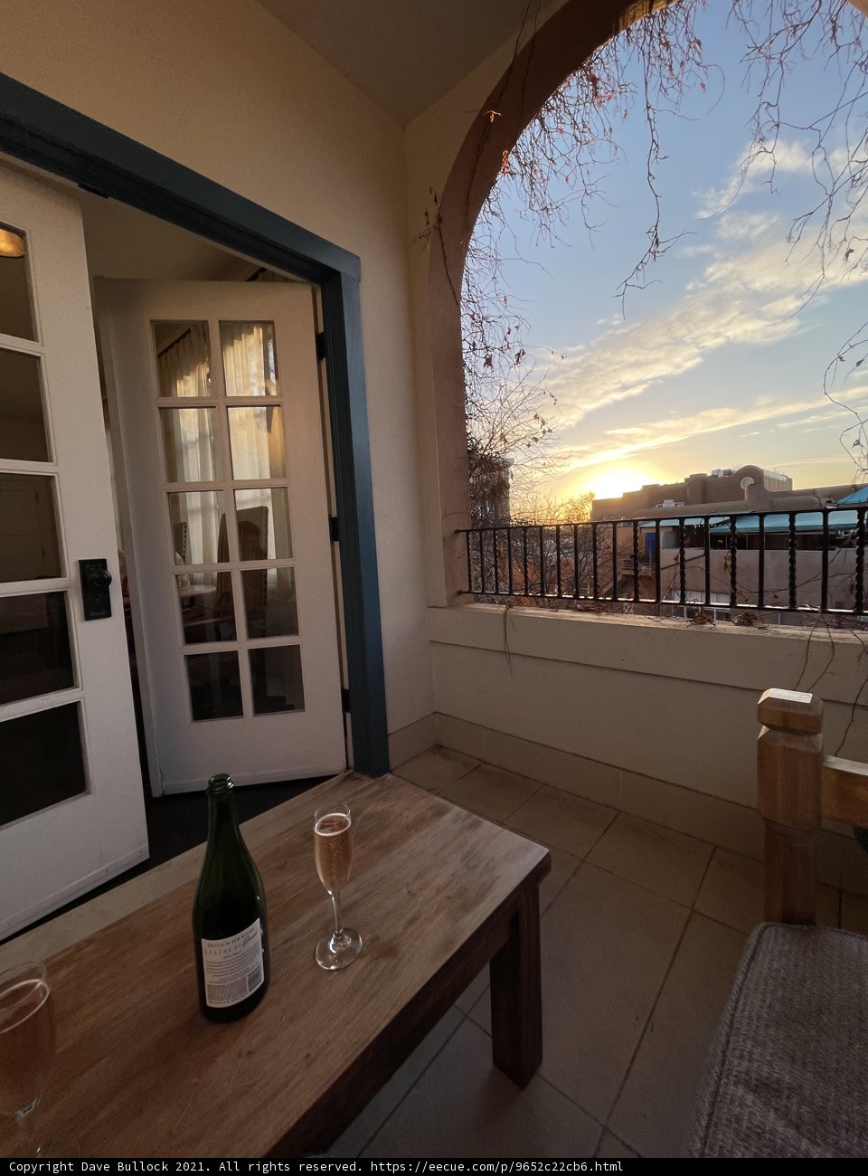 Sunset Wine Time
