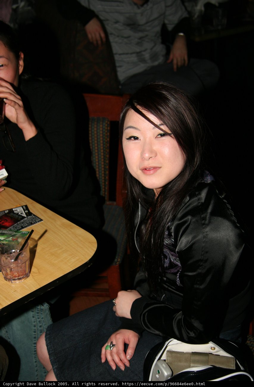 Stylish Black Jacket at an Urban Pub