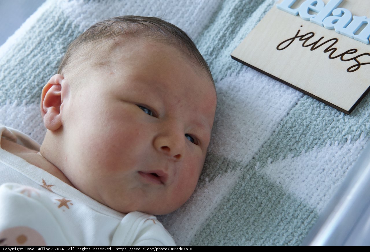 Welcoming Leland James