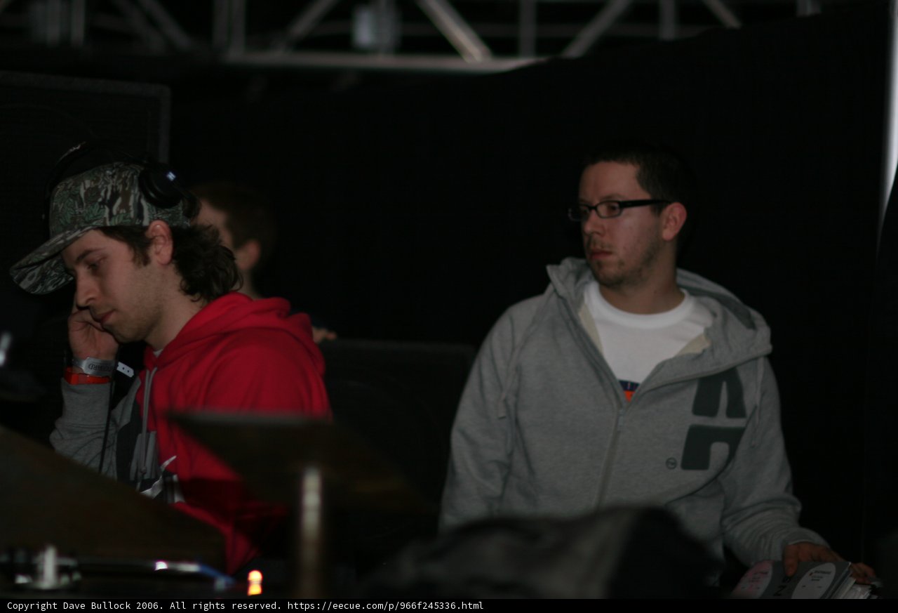 Two Men in Funky Headgear