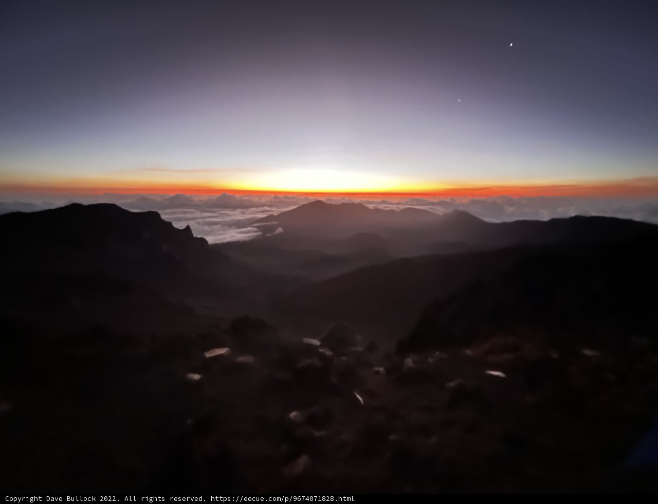 Majestic Sunrise at Mount Ronkong