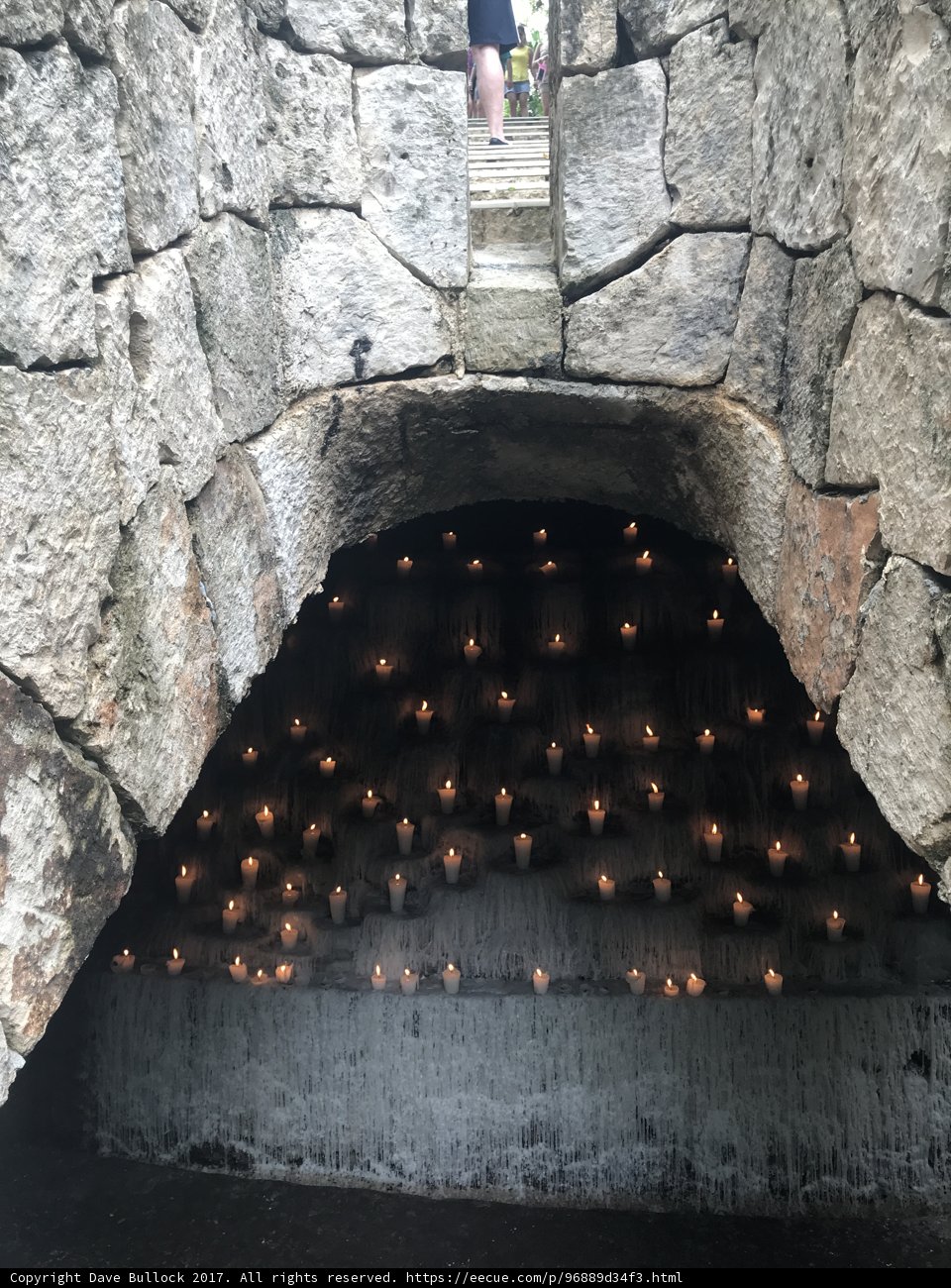 Illuminated Arch Bridge Tunnel